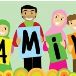 Diverse group of six people holding colorful letter signs spelling family together standing in a row